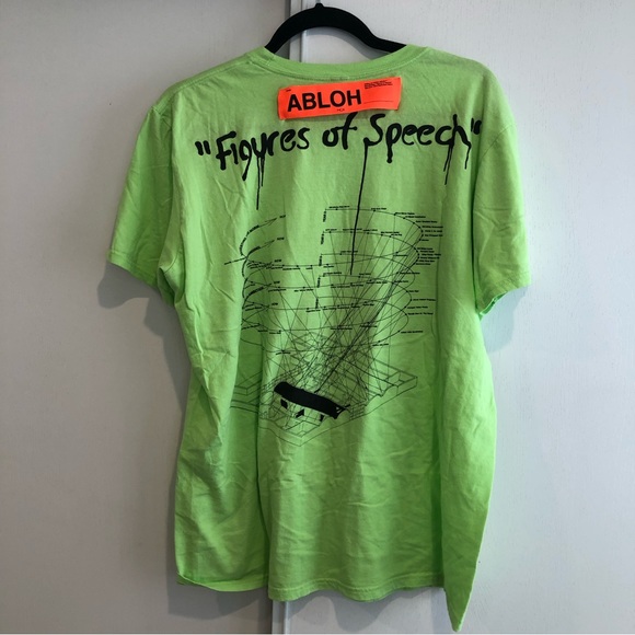 Virgil Abloh x MCA Figures of Speech FOS Tee Size Large - Picture 5 of 9